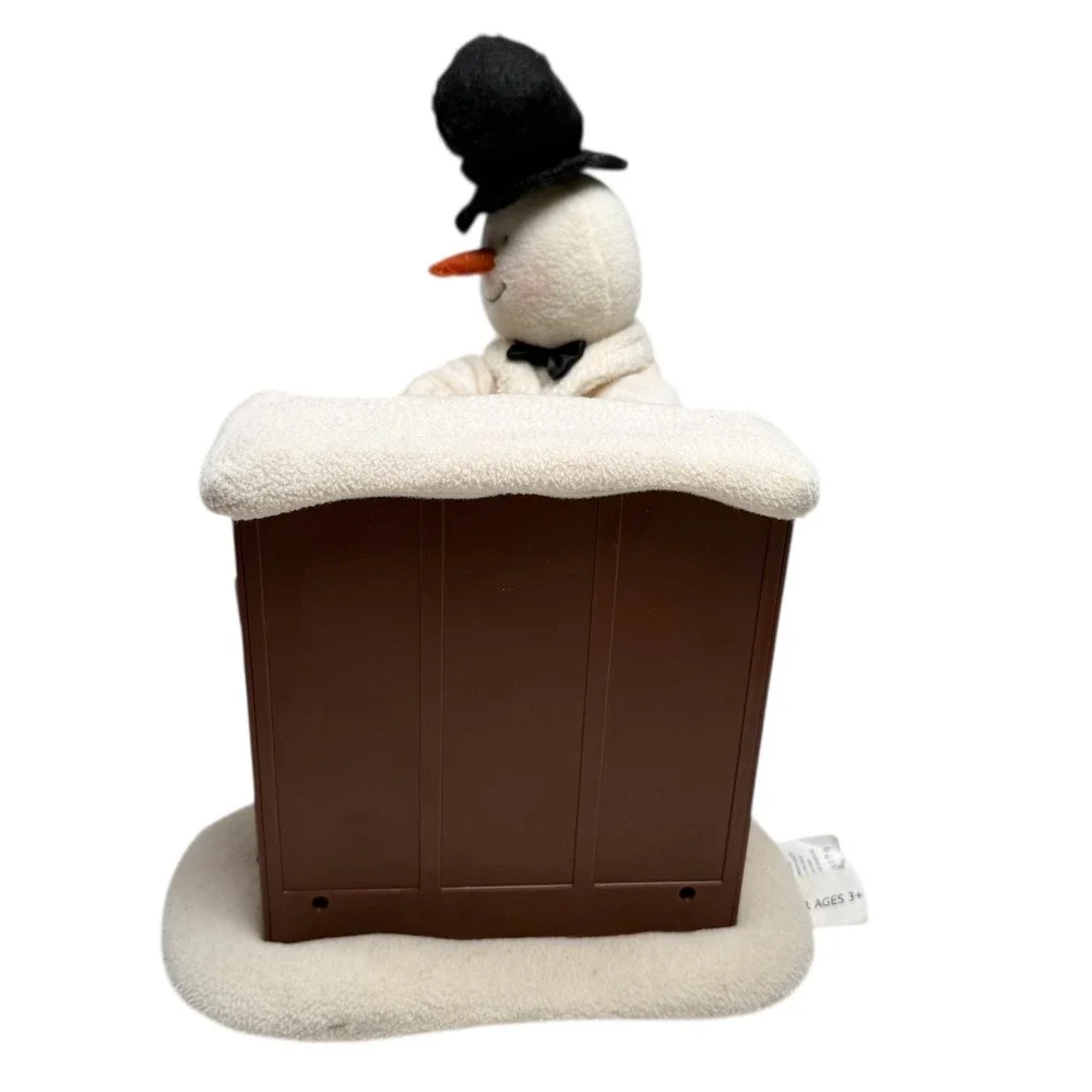 Hallmark Jingle Pals Plush Snowman Playing Piano NOT WORKING For Parts